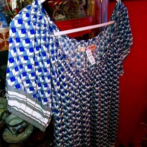 Max studio short sleeved top